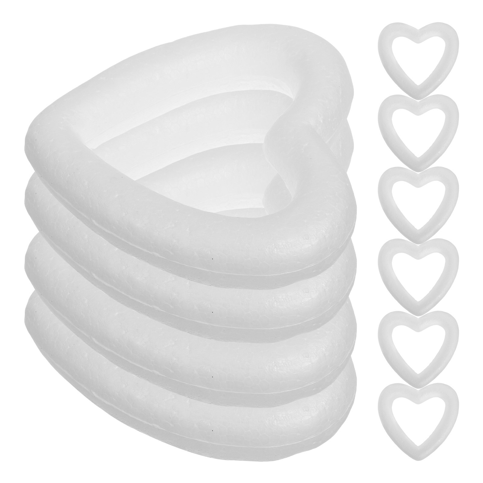 10Pcs Heart Foam Wreath Form I - Art Craft Room recension och pris