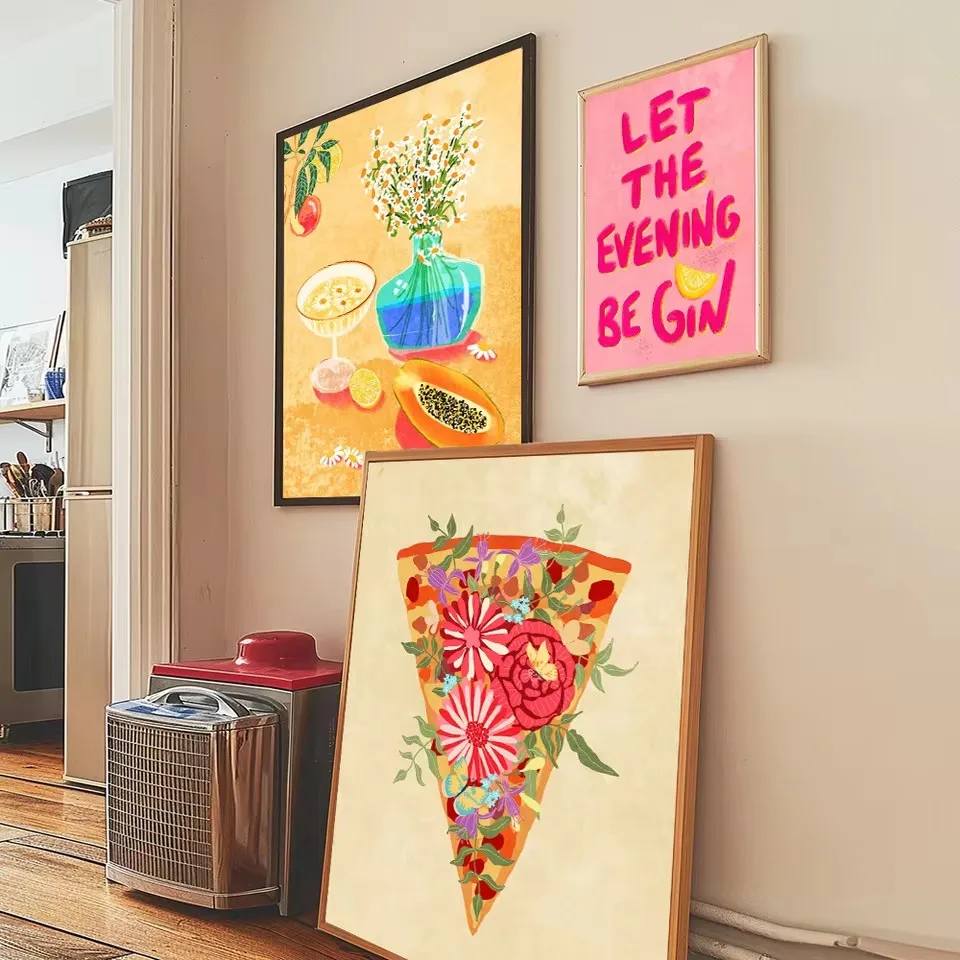 Just Eat It Food Drinks Poster - Art Craft Vase recension och pris