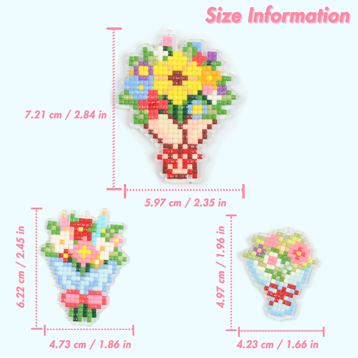 FOREVER YOUNG 3PCS Bouquet Acr - Art Craft Kits For Kids recension och pris