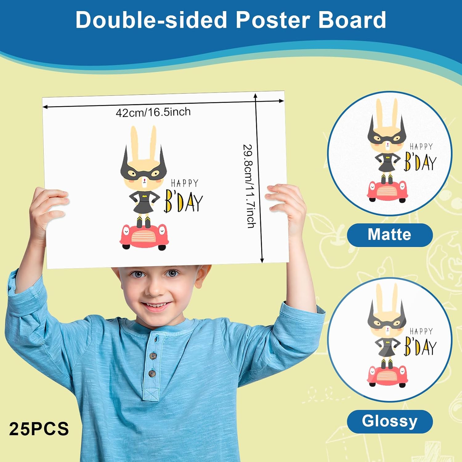 25 Pack White Poster Board 11. - Art Craft School recension och pris