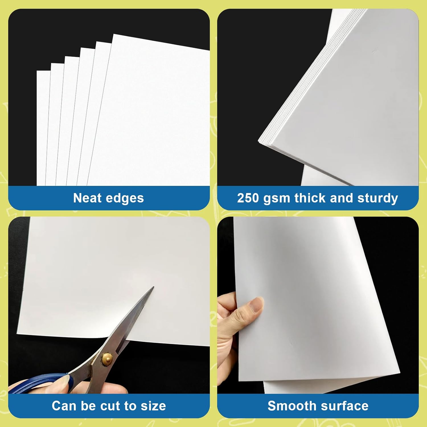 25 Pack White Poster Board 11. - Art Craft School recension och pris