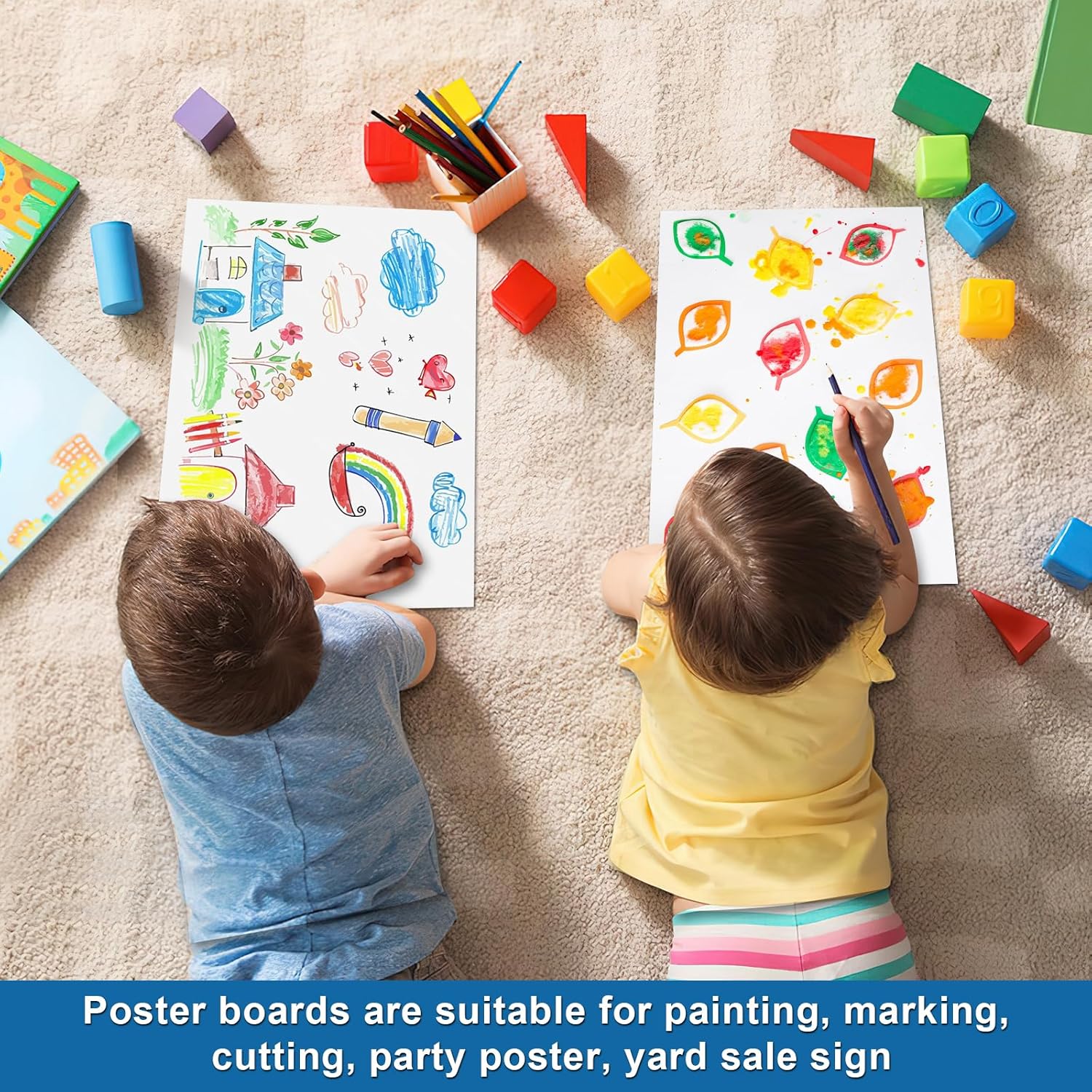 25 Pack White Poster Board 11. - Art Craft School recension och pris