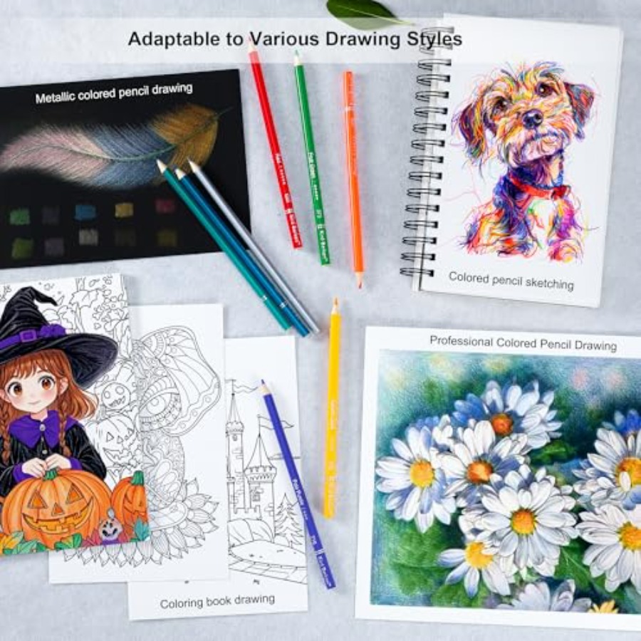 80 Colored Pencils Professiona - Colored Pencil Professional recension och pris