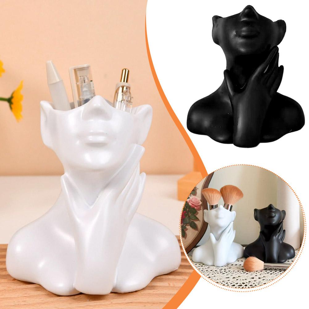 Female Bust Figurine Vase Make - Art Craft Vase recension och pris
